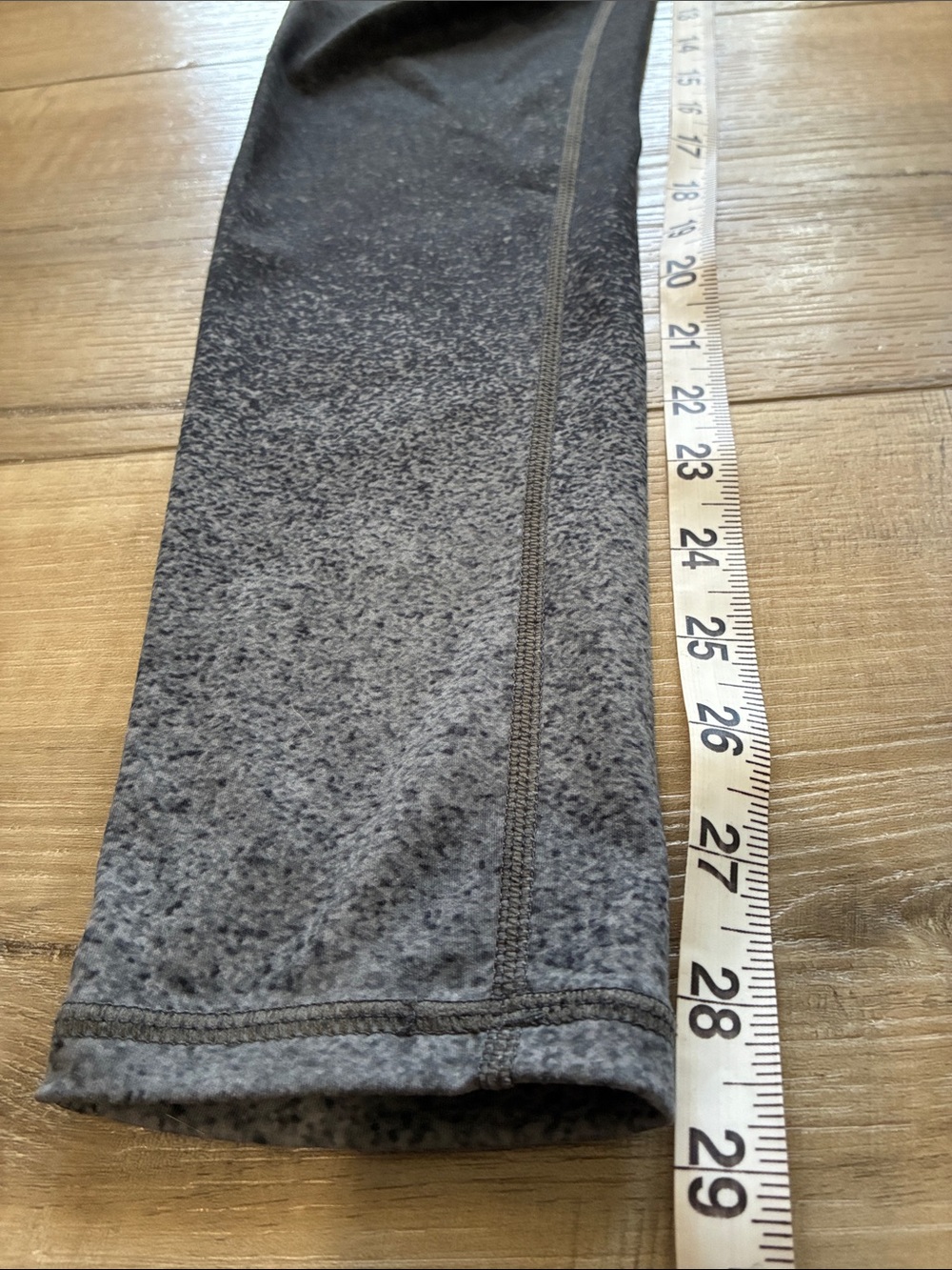 Athleta Dark Gray Light Gray Leggings Size S - Picture 10 of 10